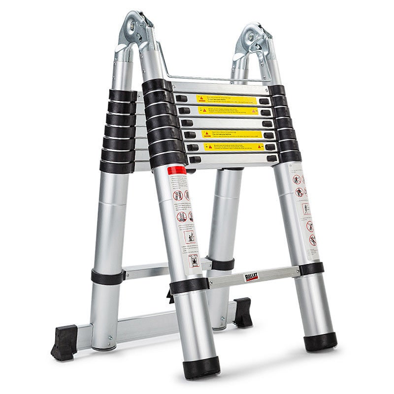 Bullet Multi-Purpose Ladder 5M Folding Telescopic Aluminium Extension Portable Alloy Step Multipurpose
