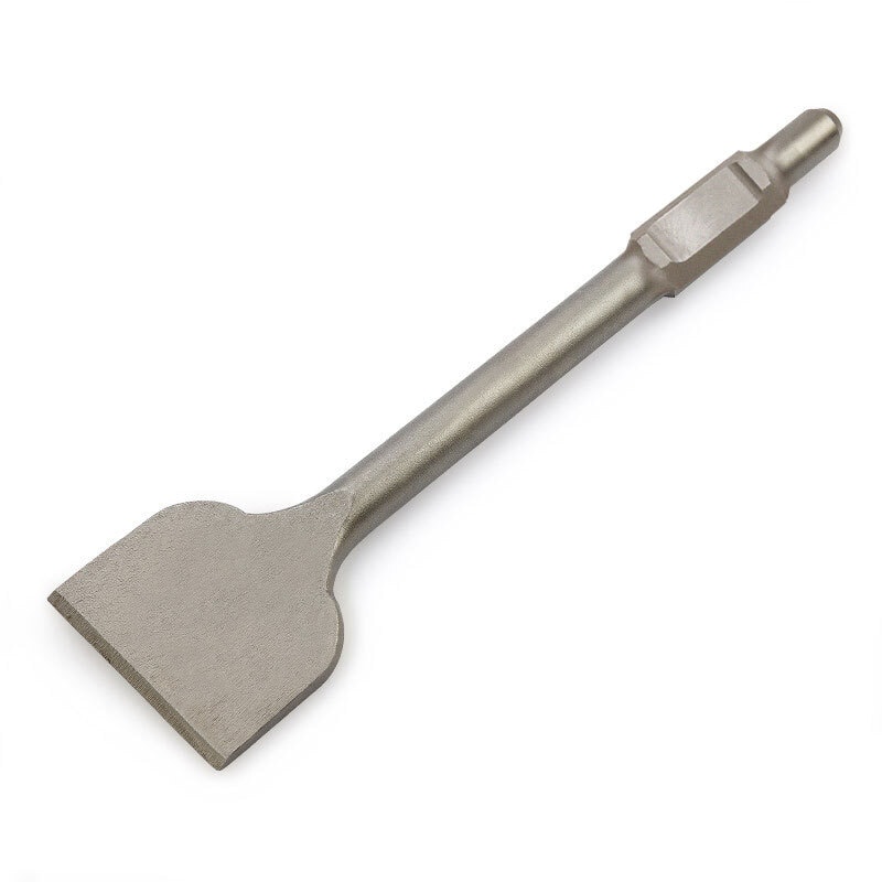 Baumr AG 100mm Extra Wide Flat Tile Lifter Jackhammer Chisel Bit 30mm x