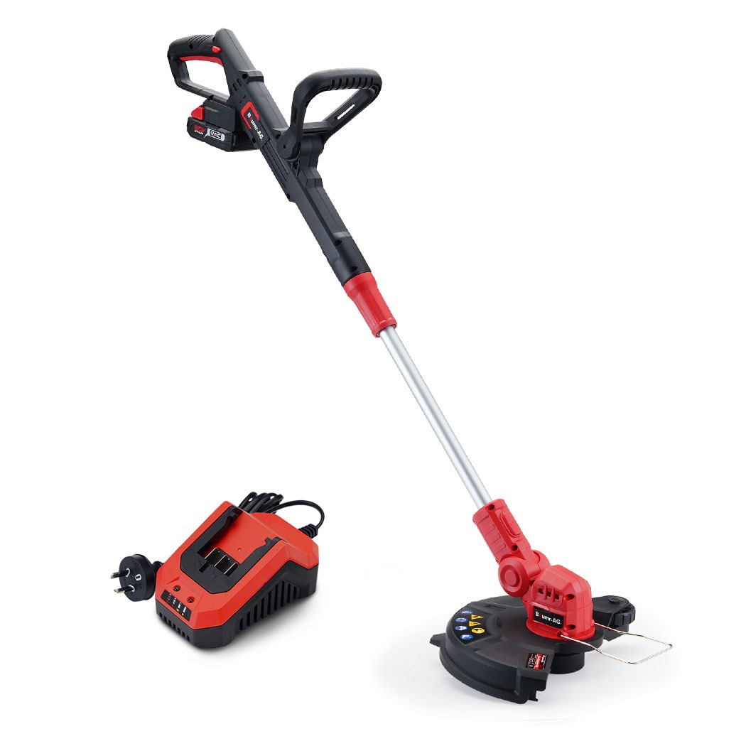 Baumr AG 20V Cordless Line Trimmer Whipper Snipper Electric Garden Tool 2.0Ah Lithium