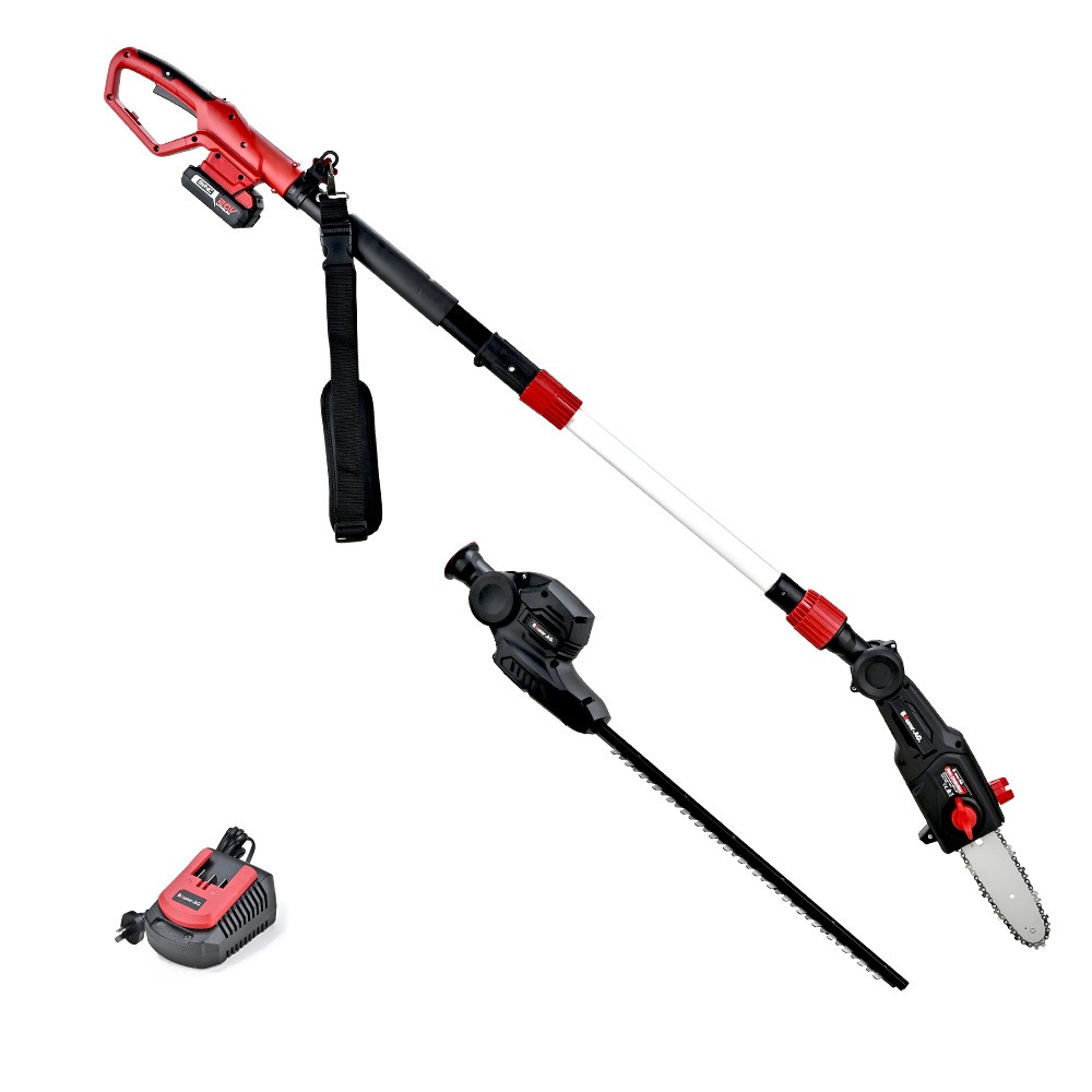 BAUMR AG 20V SYNC Cordless Pole Saw & Hedge Trimmer Combo 8 inch