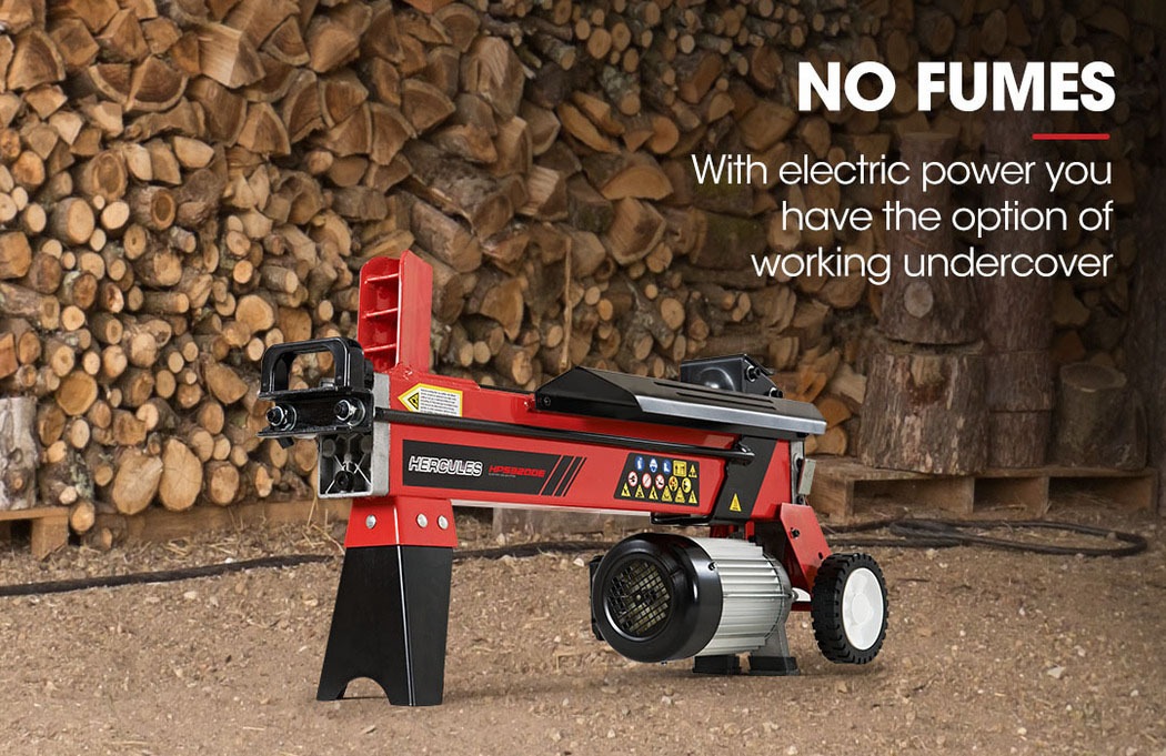 BAUMR-AG 9 Ton Log Splitter Electric Wood Hydraulic Firewood Small 9T ...