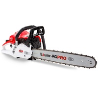 Baumr-AG 52CC Commercial Petrol Chainsaw 20 Inch Bar E-Start Chain Saw 20", Lightweight Design