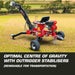 Baumr-AG 9HP Backhoe - Petrol Excavator 4-Stroke Hydraulic Bucket ...