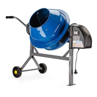 Baumr-AG 70L Portable Cement Concrete Mixer Electric Construction Sand Gravel Mortar