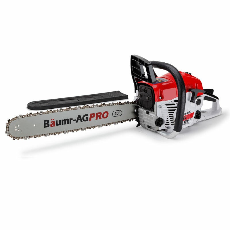 Baumr-AG 62CC Petrol Commercial Chainsaw 20" Bar E-Start Pruning Chain Saw
