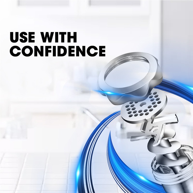 Buy EuroChef 2800W Electric Meat Grinder Mincer Sausage Filler Kibbe