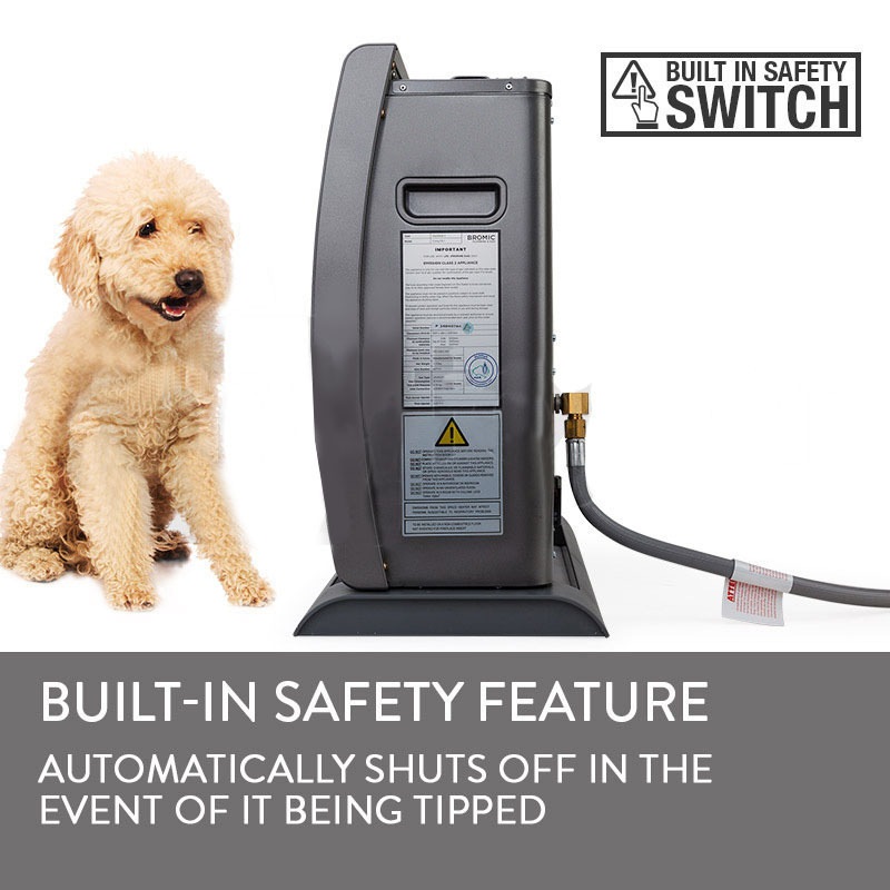 BROMIC Supaheat II Natural Gas Indoor Room Heater Portable Floor