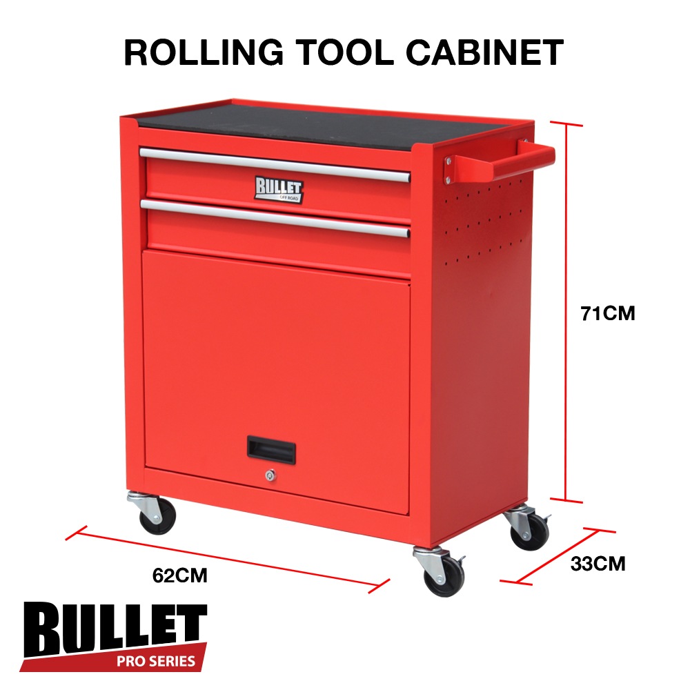 BULLET Tool Kit Chest Box Set Storage Metal Wheels Rolling Drawers Steel Red Buy Hand