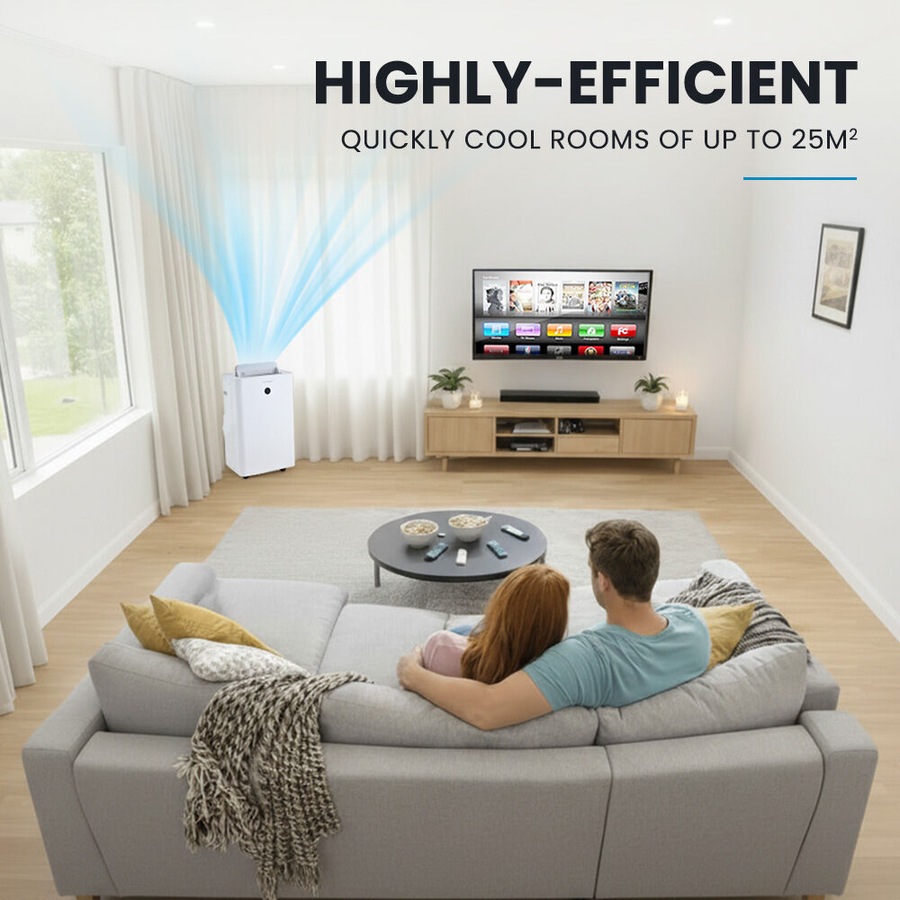 CARSON 3.5kW Portable Air Conditioner, with Dehumidifier Mode & Fan Cooler