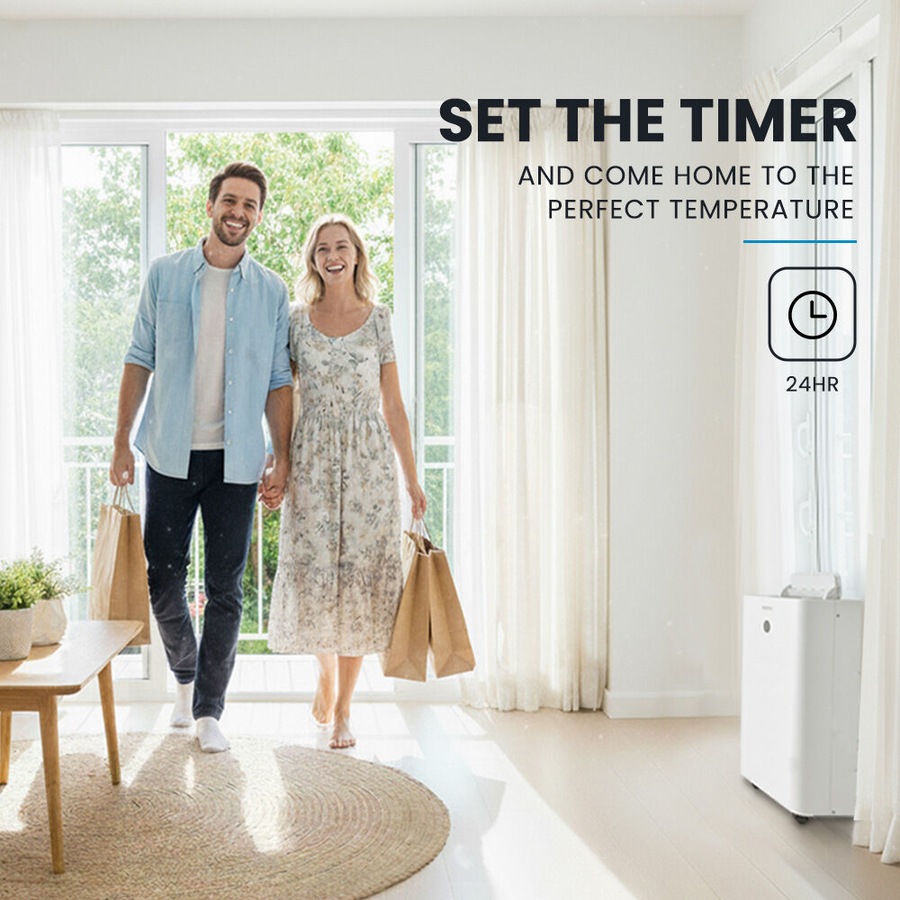 CARSON 3.5kW Portable Air Conditioner, with Dehumidifier Mode & Fan Cooler