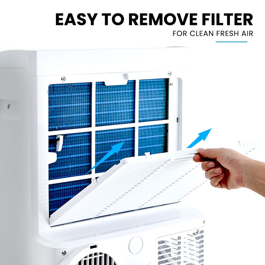 CARSON 4.7kW Portable Air Conditioner and Heater, with Dehumidifier Mode & Fan Cooler