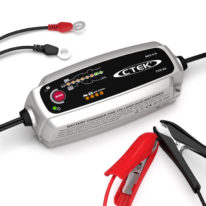 CTEK Lithium XS Smart Battery Charger 12V 5A Trickle Motorcycle Car