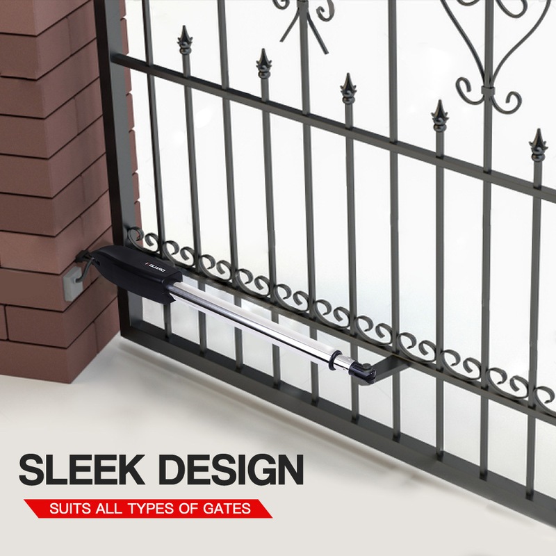 EGUARD Double Swing Automatic Gate Opener 900KG 3.5M Motor Remote Control Kit MyDeal