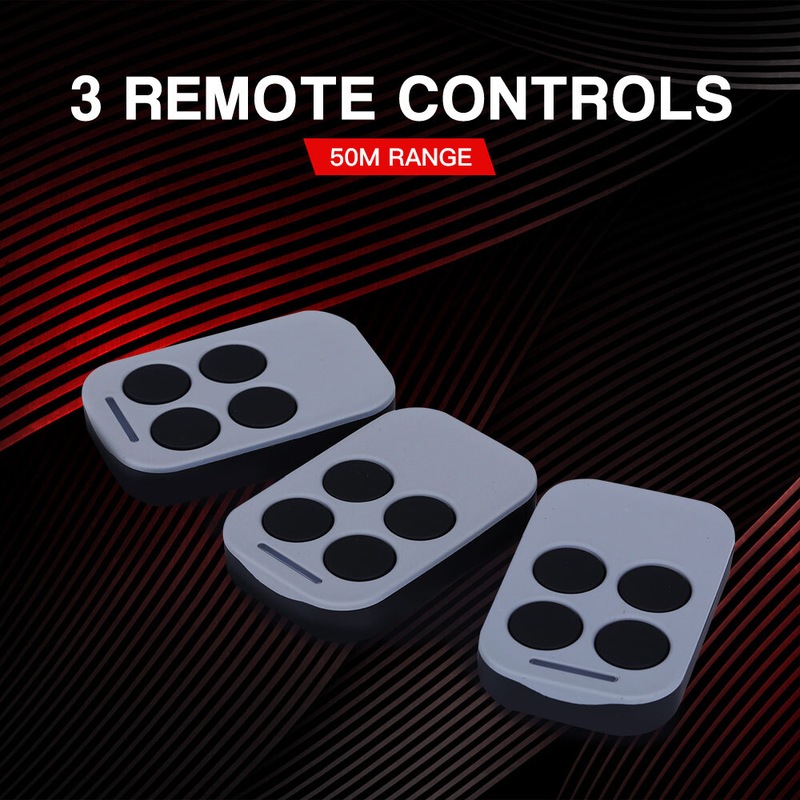 EGUARD Double Swing Automatic Gate Opener 900KG 3.5M Motor Remote Control Kit MyDeal