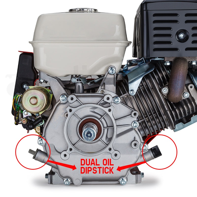 BaumrAG 16HP Petrol Stationary Engine OHV Motor Horizontal Shaft