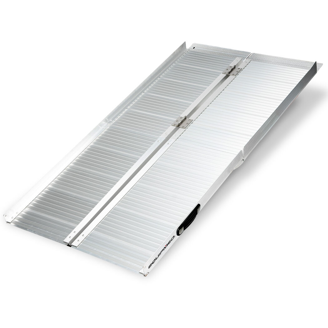 Buy EQUIPMED 152cm Portable Folding Aluminium Access Ramp, 272kg Rated ...