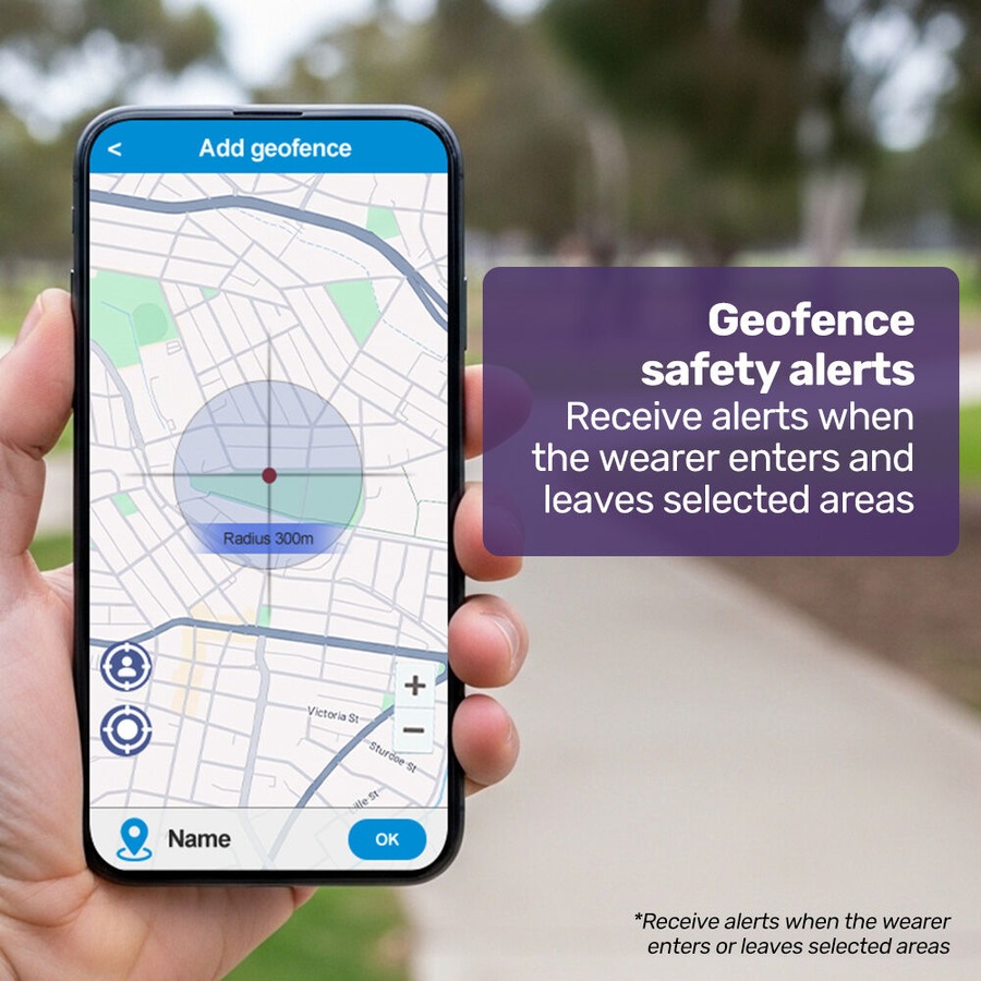 Equipmed GPS Fall Detection Emergency Bracelet with SOS Button for Seniors, 2 Way Calling, Location Tracking, Speed Dial, iPhone and Android Compatible