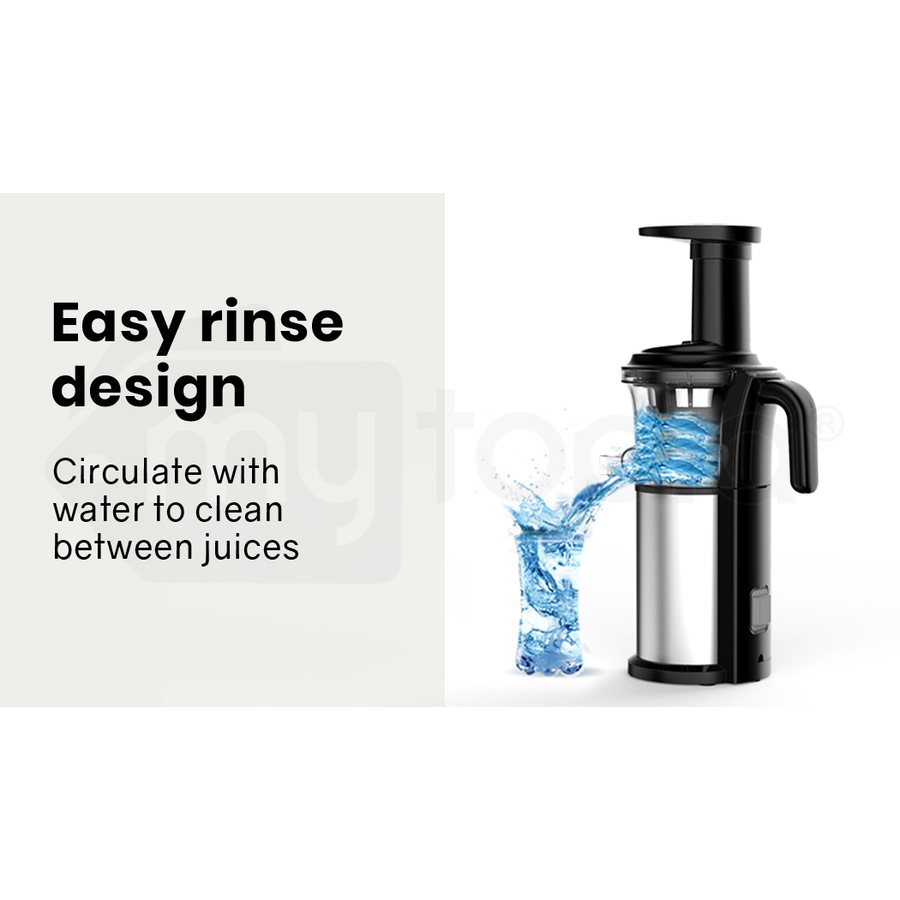 EUROCHEF Cold Press Juicer Slow Juice Maker with Sorbet Function, Whole Fruit Chute