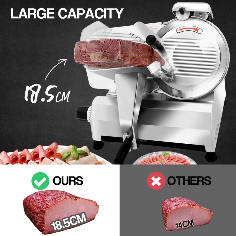 Buy EuroChef Commercial 10 Inch Meat Slicer Food Cutting Machine