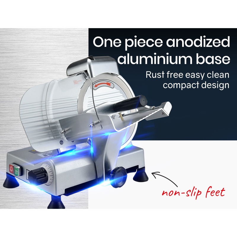 Buy EUROCHEF Commercial Meat Slicer 8 Inch Food Cutter Electric Deli