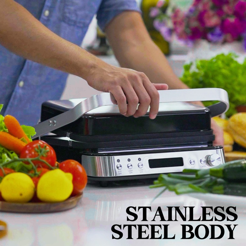 Buy EUROCHEF Smart Multi Contact Grill Sandwich Press Maker Panini