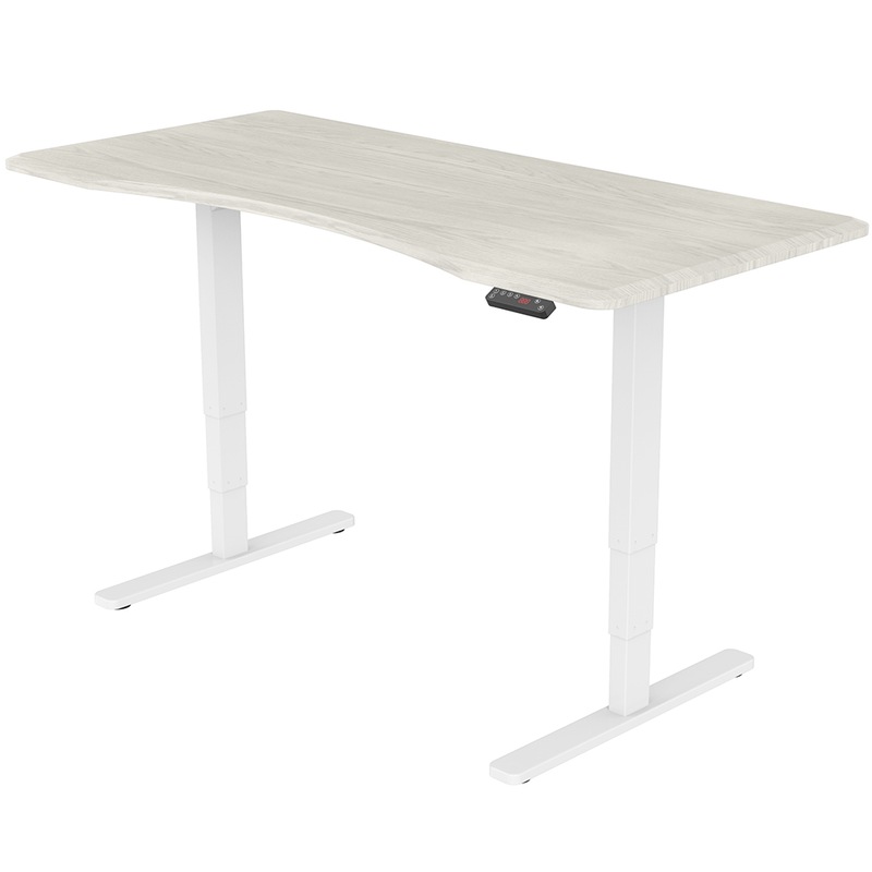 Buy Fortia Sit To Stand Up Standing Desk, 160x75cm, 62128cm Electric