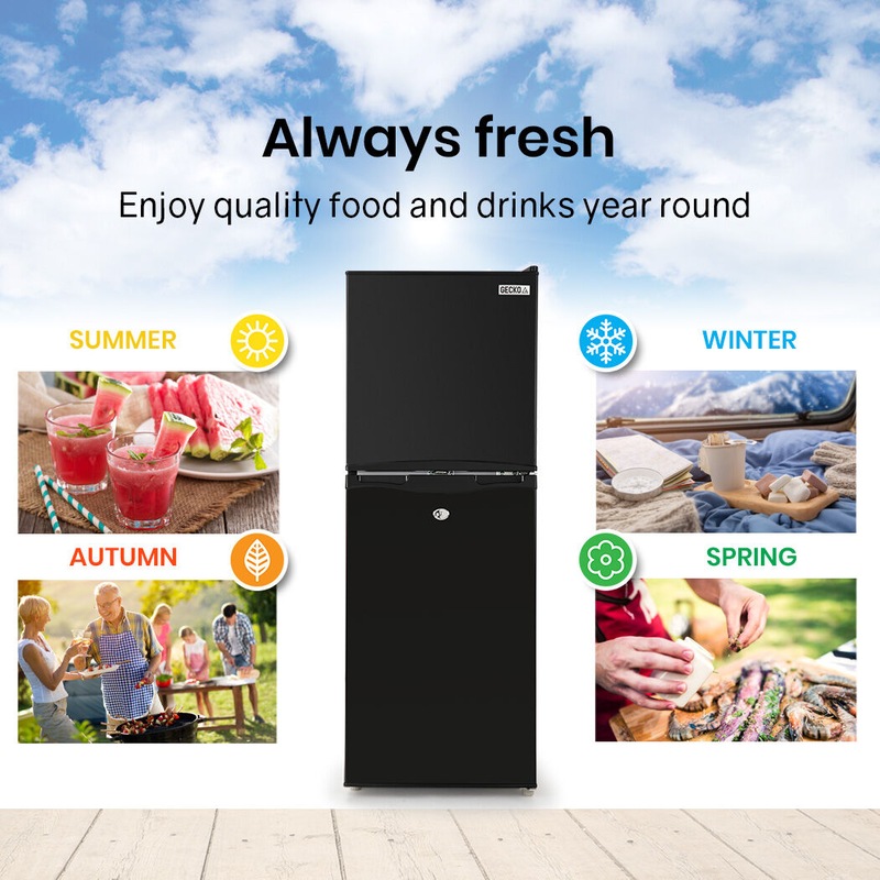 Buy GECKO 125L Portable Fridge Freezer Camping Motorhome Caravan