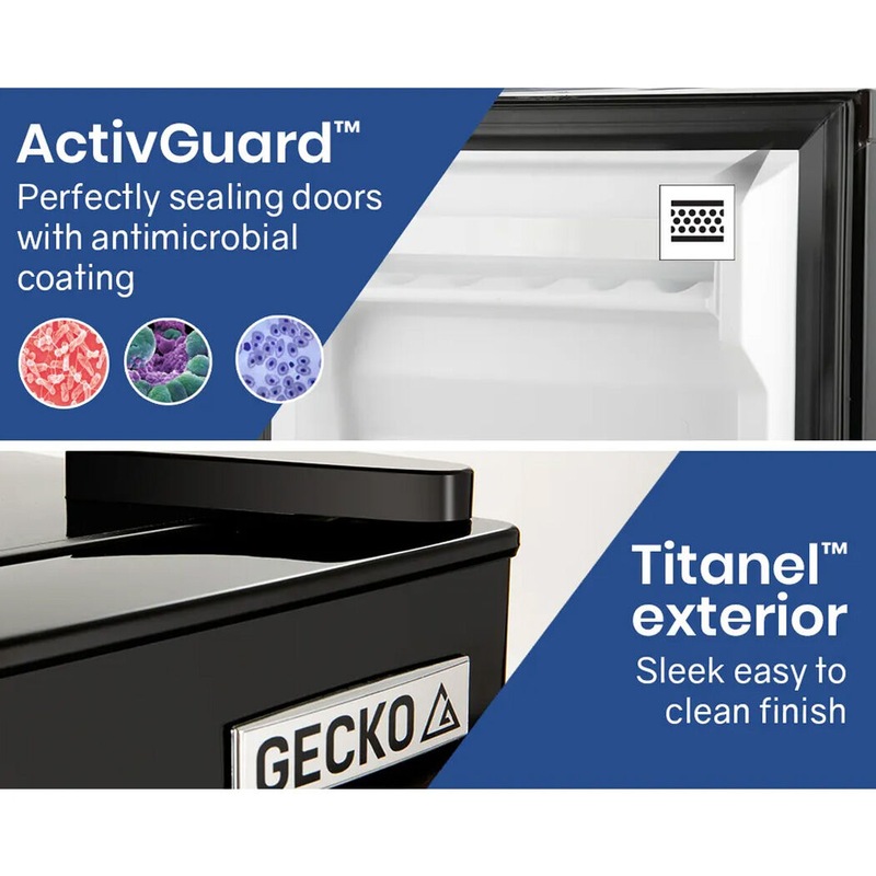 Buy GECKO 125L Portable Fridge Freezer Camping Motorhome Caravan