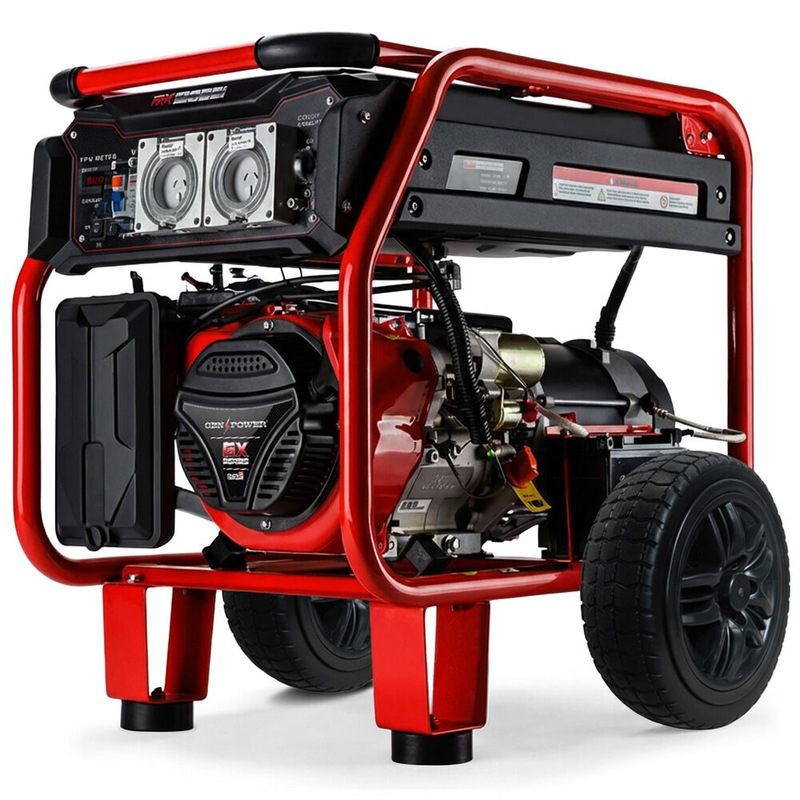 GENPOWER 8.4kVA Max 6kVA Rated Generator SinglePhase Petrol Portable