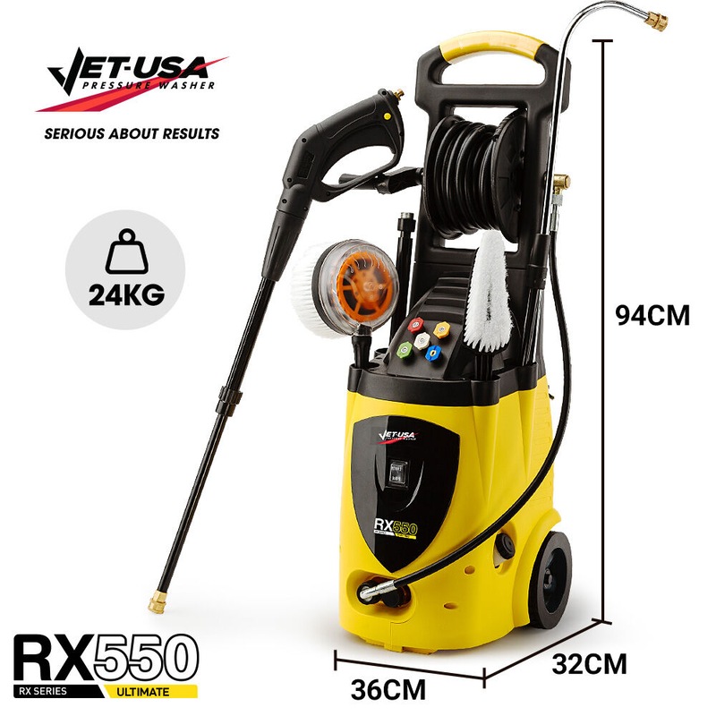 Buy JetUSA 3500PSI Electric Pressure Washer, 3200W High Pressure