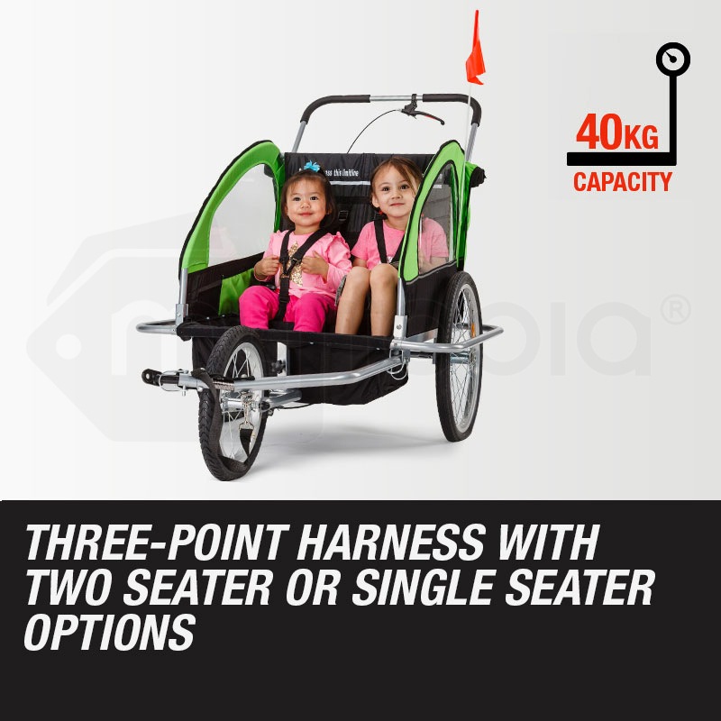 tag along bike trailer and jogger reviews