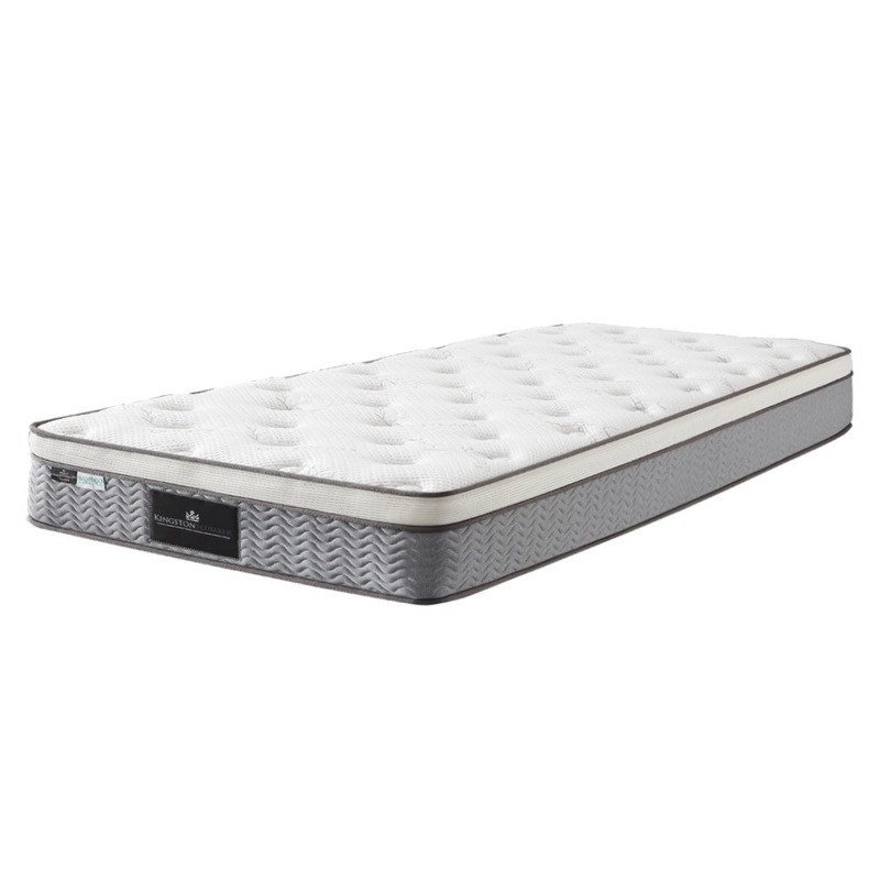 Buy KINGSTON SLUMBER 31cm King Single Mattress Medium Firm Euro Top
