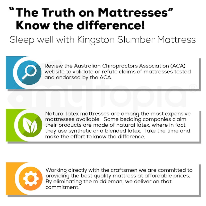 Kingston Slumber Mattress Queen Size Bed Euro Top Pocket Spring Bedding Firm Foam 31cm Buy Queen Mattress 9348948042463