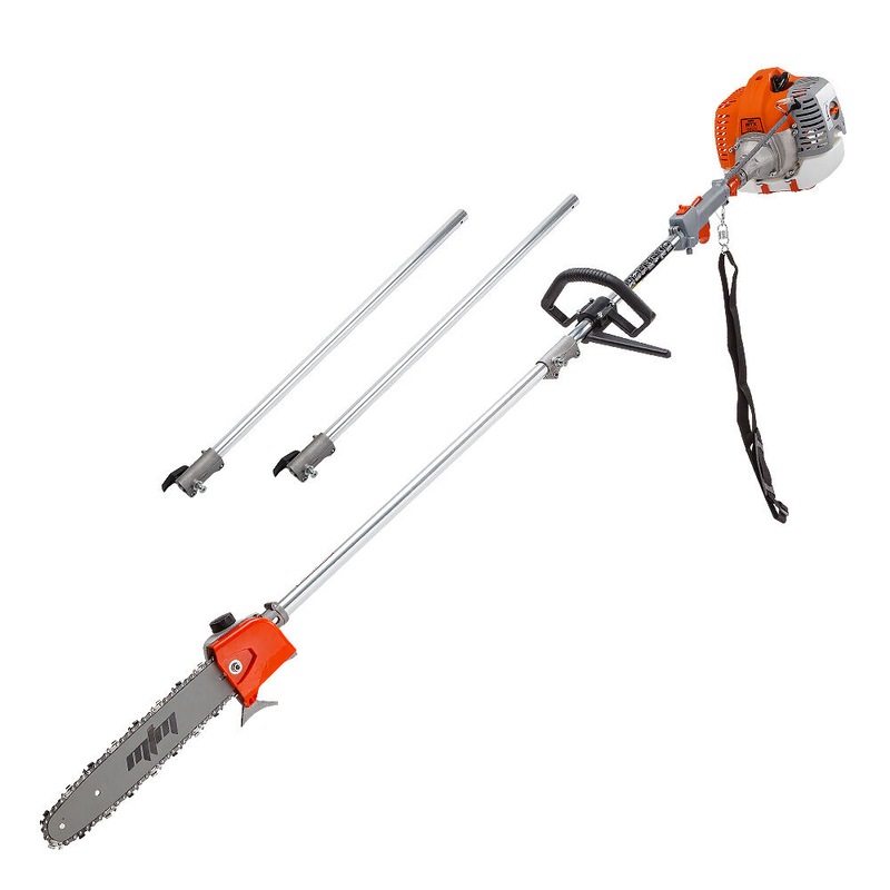 MTM 62CC Pole Chainsaw Saw Petrol Chain Tree Pruner Extended Extension