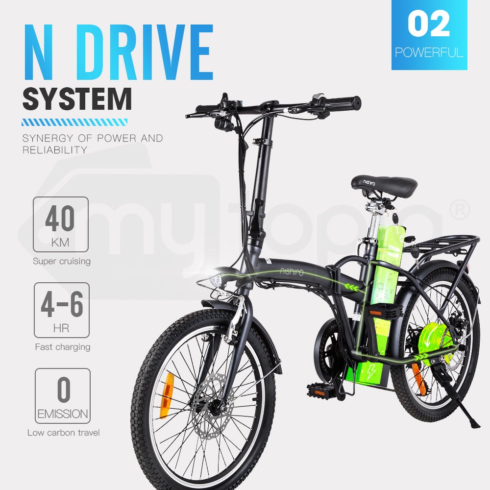 nishiro 36v electric bike