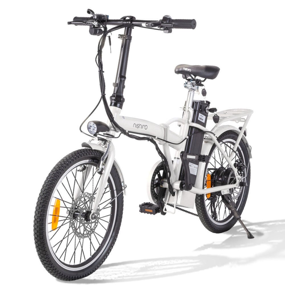 nishiro cityhop ii folding electric bike