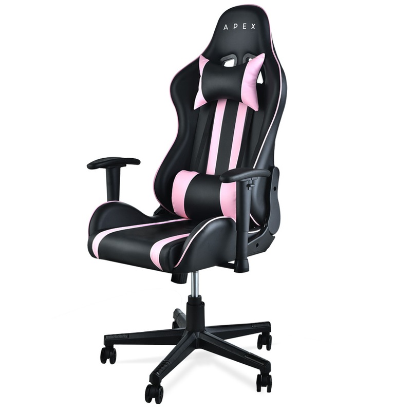 Buy OVERDRIVE Reclining Pink Gaming Chair Office Computer Ergonomic