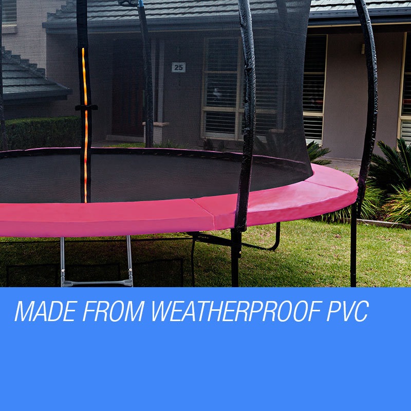 UPSHOT 12ft Pink Replacement Trampoline PadSpring Reinforced Round