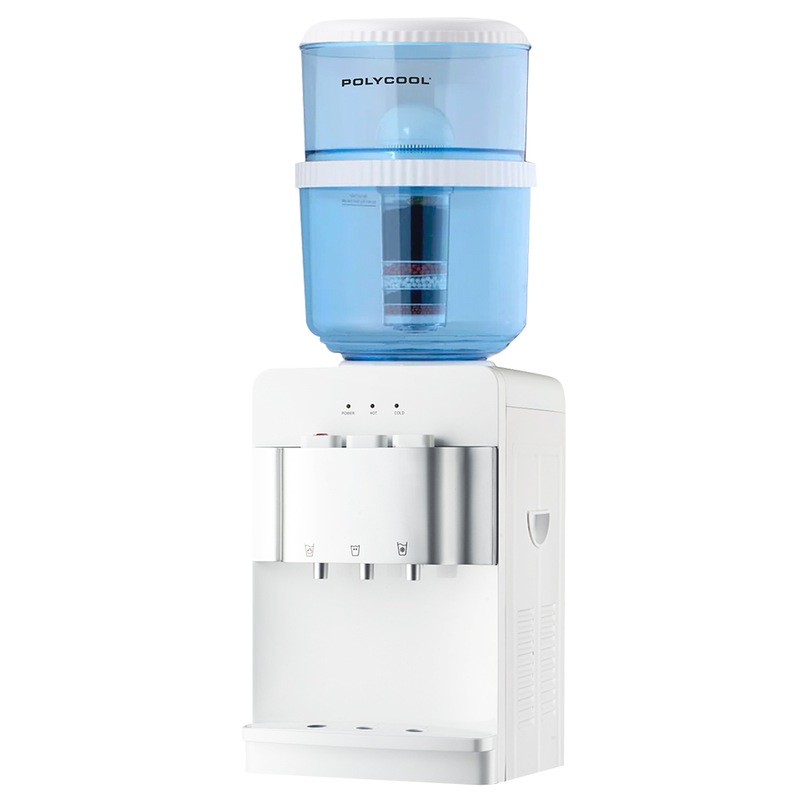 Buy Polycool 22L Benchtop Water Cooler Dispenser, Instant Hot & Cold