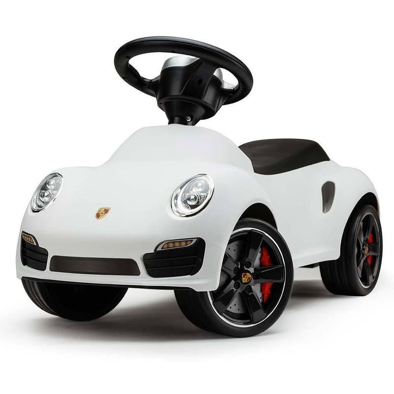 Rovo Kids Licensed Porsche 911 Kids Ride On Car Push Foot To Floor