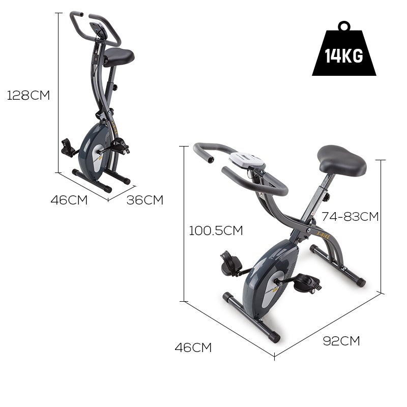 Buy PROFLEX Folding Magnetic Exercise Bike Cycling Cardio Machine