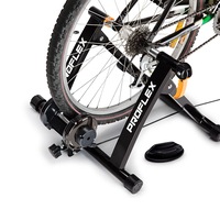 PROFLEX Indoor Magnetic Bicycle Trainer Folding Stationary Bike Training Home Gym Cycling Fitness