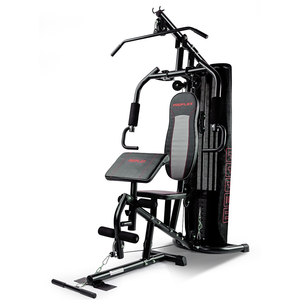 PROFLEX Multi-Station Home Gym Set with 98lbs Weight Plates- M8000 Australia