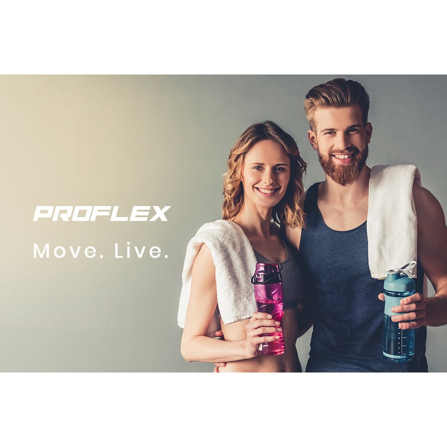 PROFLEX Electric Treadmill Folding Compact Small Walking Running Machine Home Gym, Bluetooth Speaker