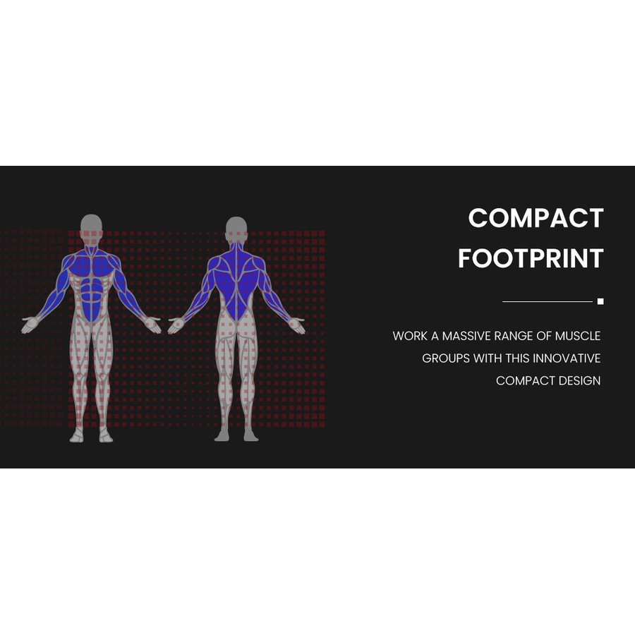 PROFLEX Weight Bench Adjustable Workout Bench Press Home Gym Exercise Equipment