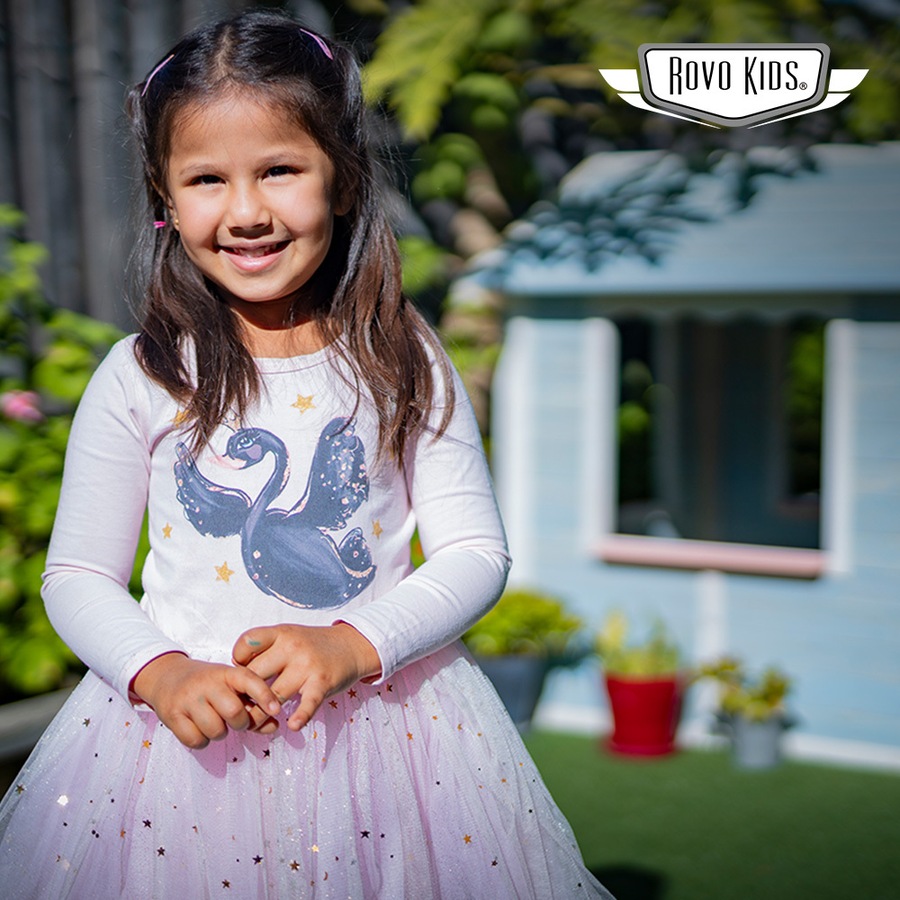 ROVO KIDS Cubby House, Outdoor Wooden DIY Timber Cottage Style Playhouse, for Children