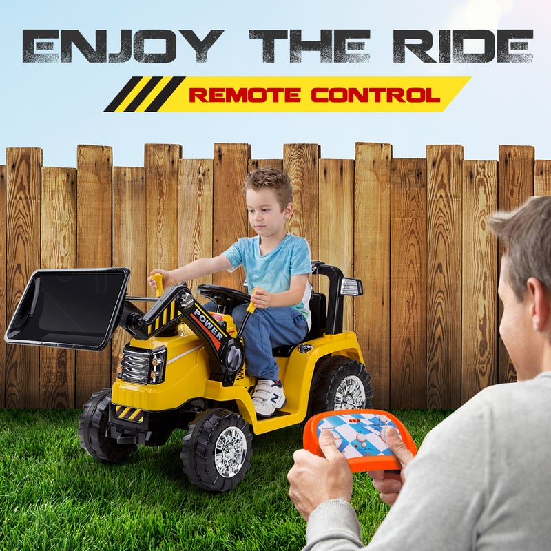 Rovo Kids RideOn Bulldozer Loader Digger Tractor Electric