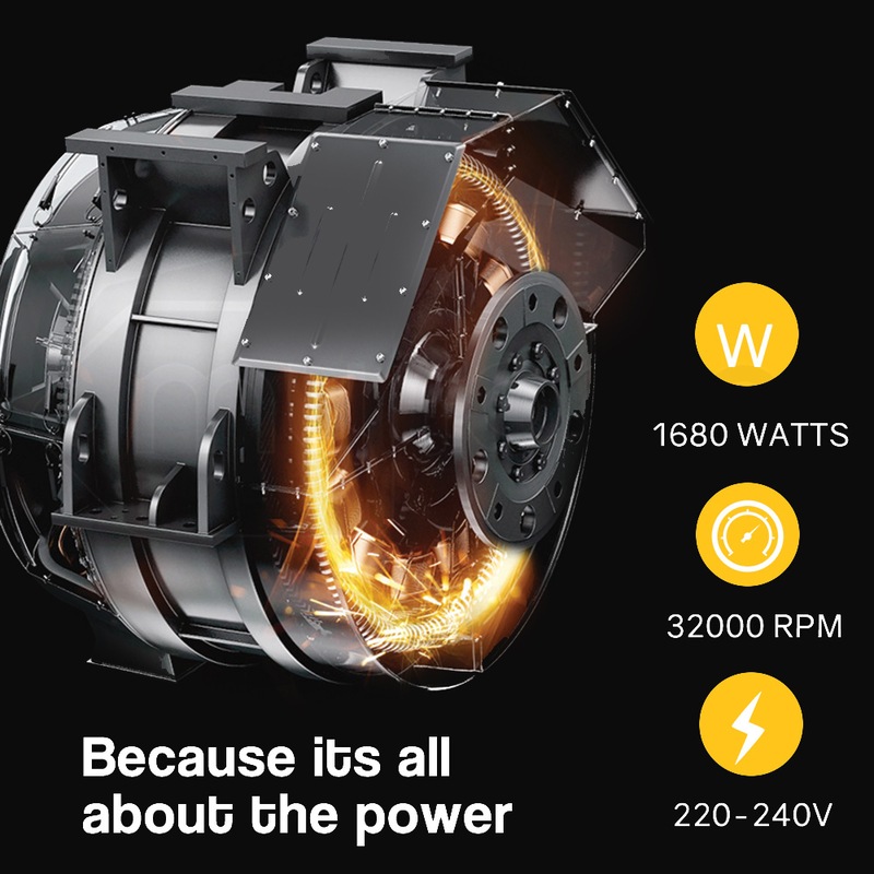 Buy POLYCOOL Commercial Blender Quiet Enclosed Processor Smoothie Mixer