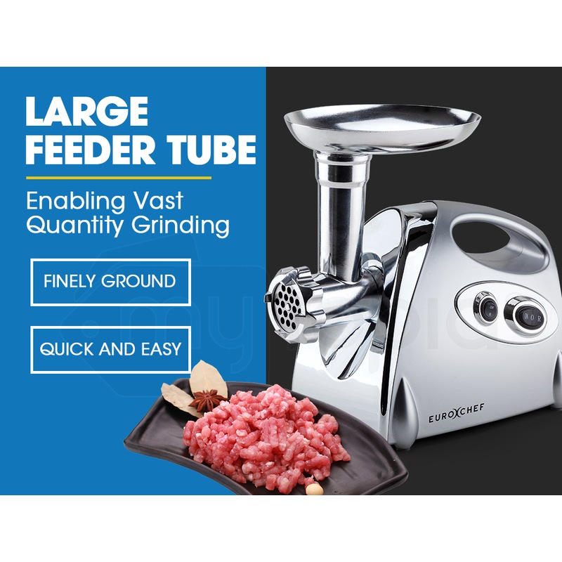 Buy EuroChef Electric Meat Grinder Sauce Sausage Maker Filler Mincer