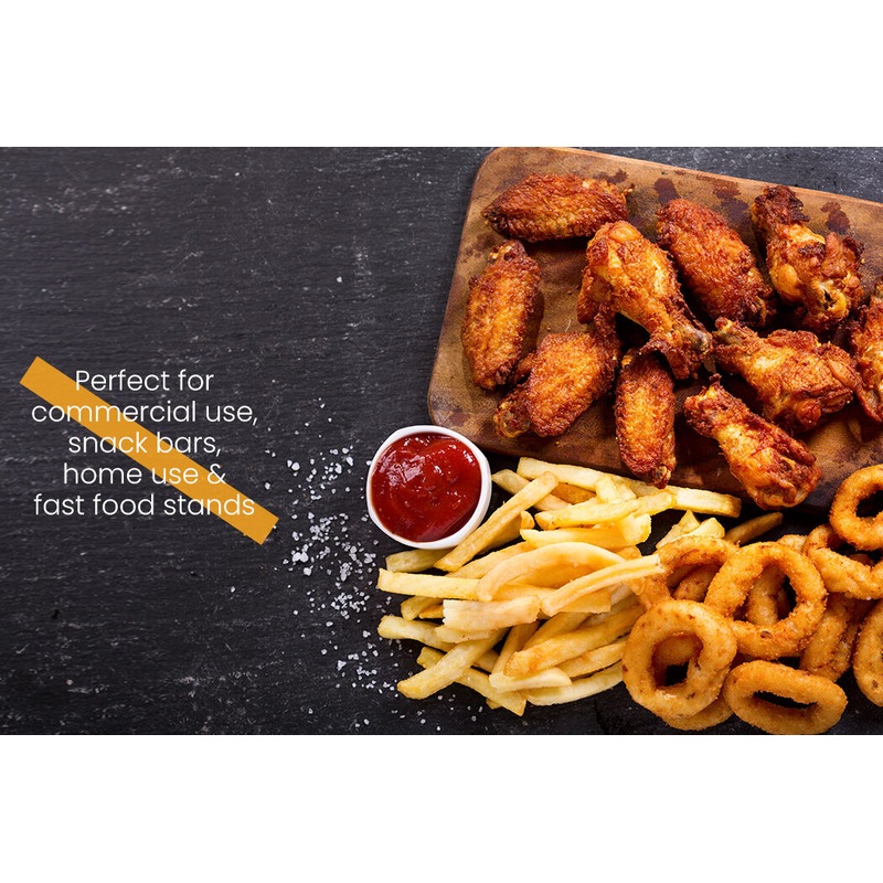 Buy EuroChef Commercial Electric Deep Fryer Twin Frying Basket Chip